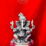 Ganesh Black Metal Statue
